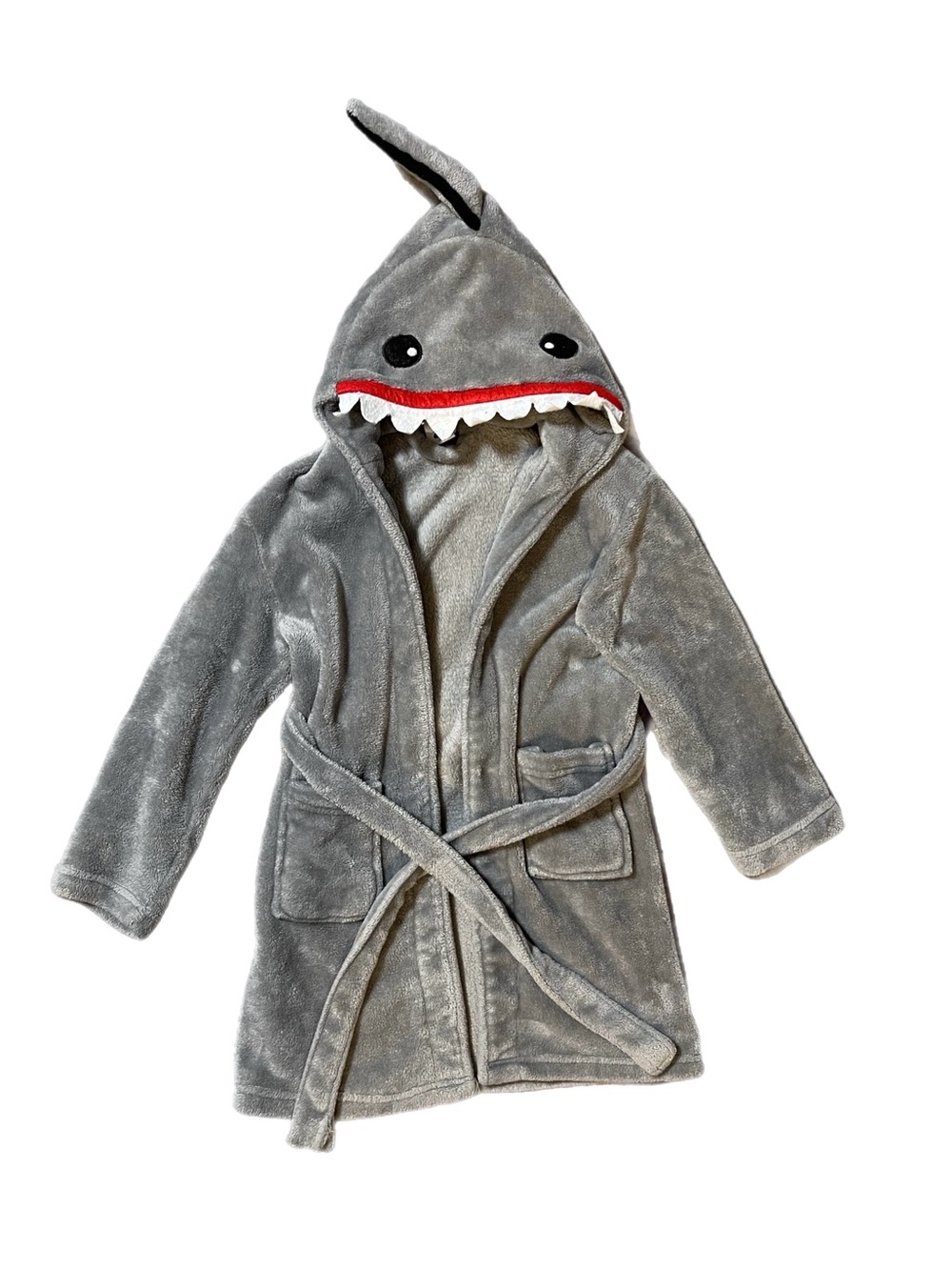 Boys Shark Hooded Robe